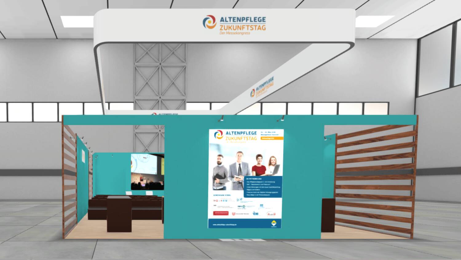 ALTENPFLEGE Zukunftstag 2021_zentrale Bühne_Vincentz Network