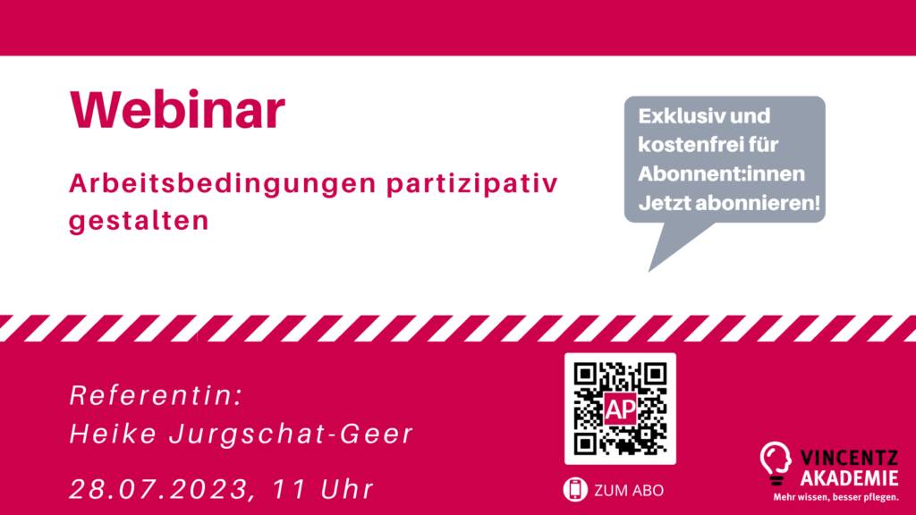 Webinar: Arbeitsbedingungen partizipativ gestalten