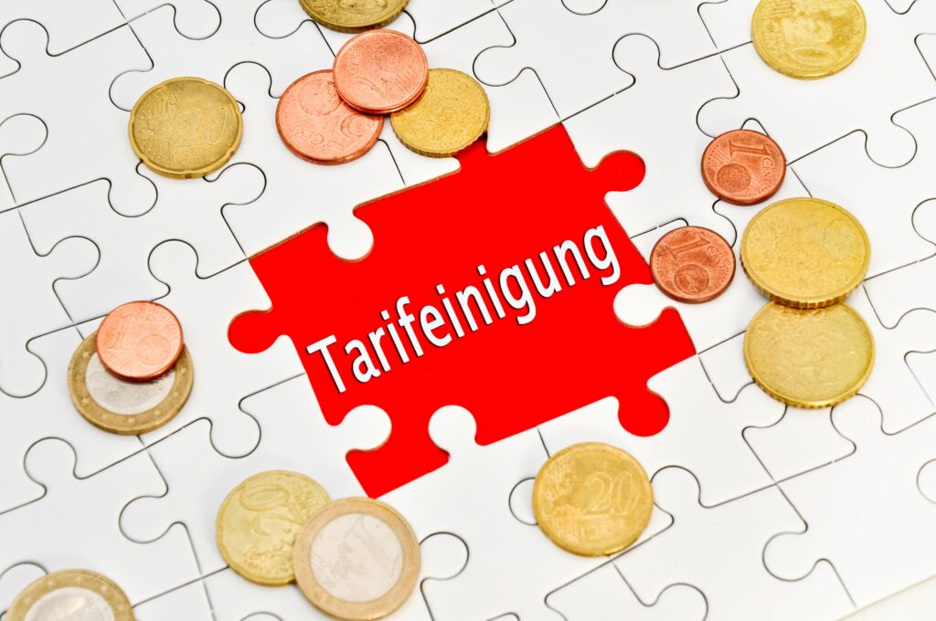 Tarif, Tarifvertrag, Tarifabschluss