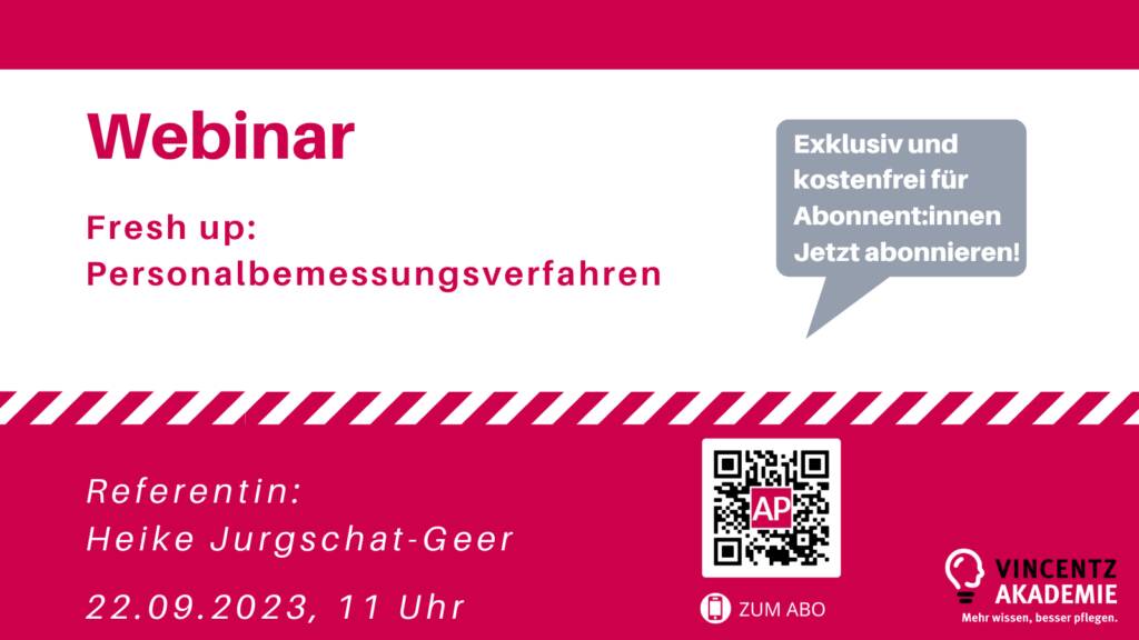 Webinar: Fresh Up: Personalbemessungsverfahren