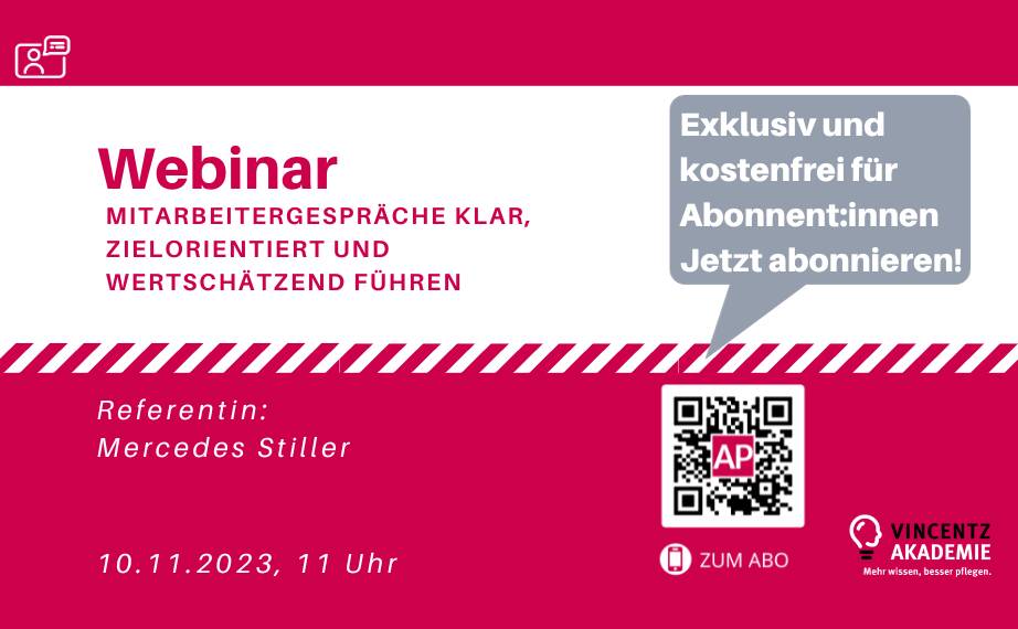Webinar: Mitarbeitergespräche zielorientiert und wertschätzend führen