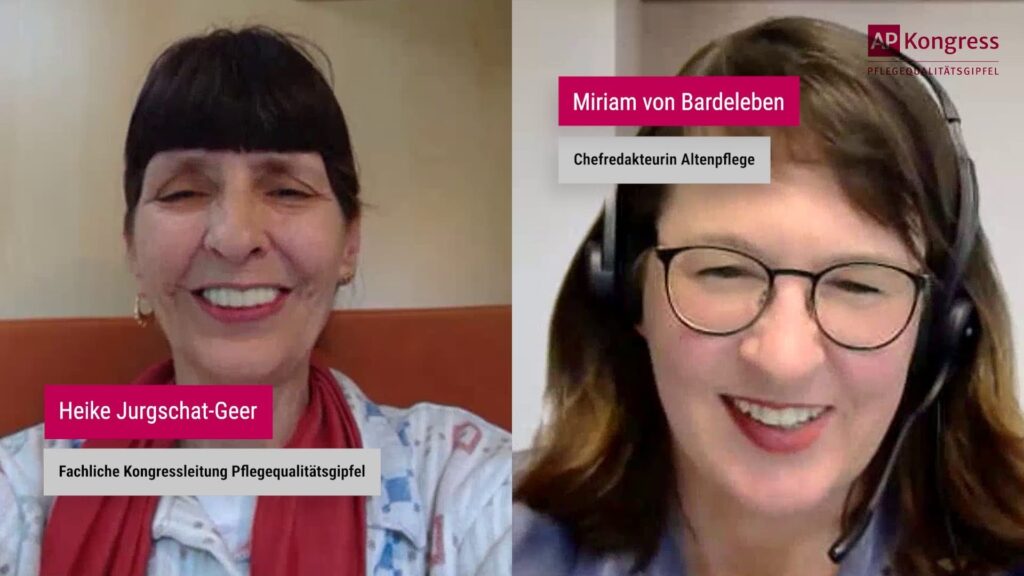 Heike Jurgschat-Geer und Miriam von Bardeleben