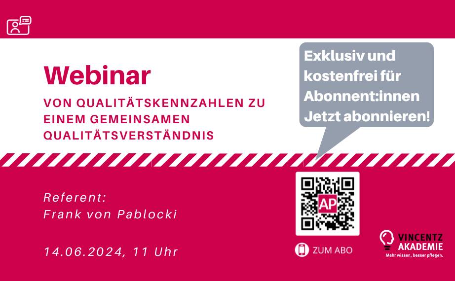 Webinar: Von Qualitätskennzahlen zu einem gemeinsamen Qualitätsverständnis