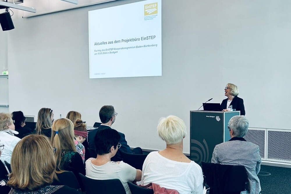 Elisabeth Beikirch auf dem Fachtag zum Strukturmodell