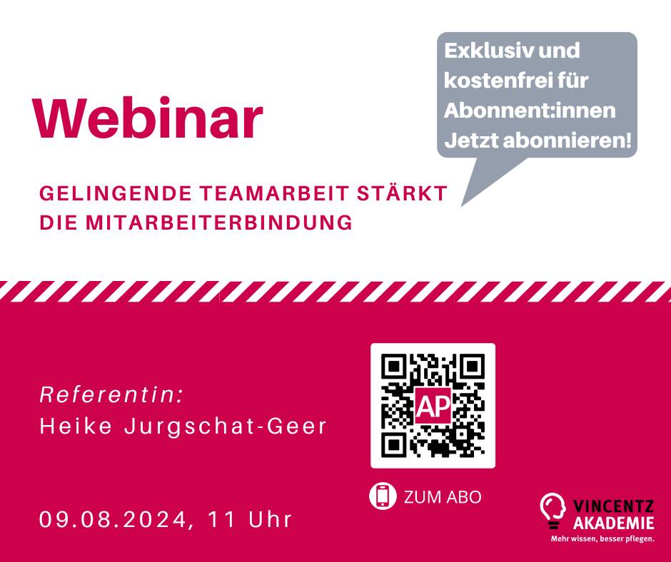 Webinar: Gelingende Teamarbeit stärkt die Mitarbeiterbindung