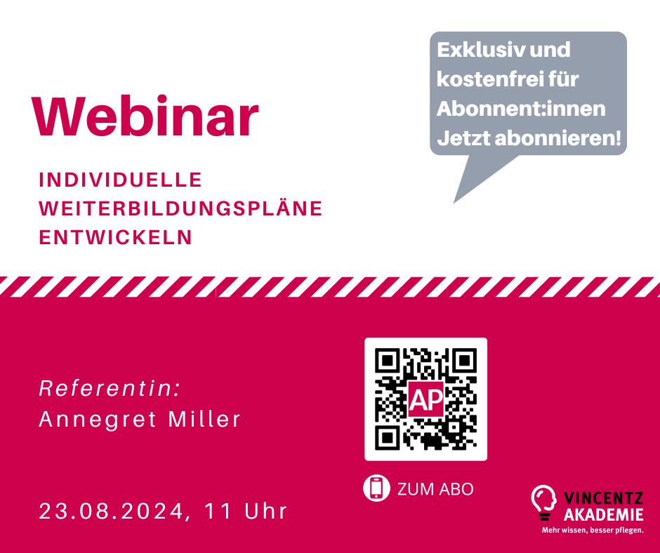 Webinar: Individuelle Weiterbildungspläne entwickeln