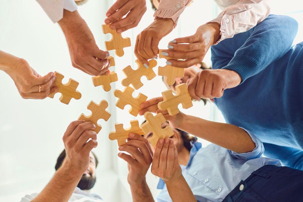 Puzzle Hände