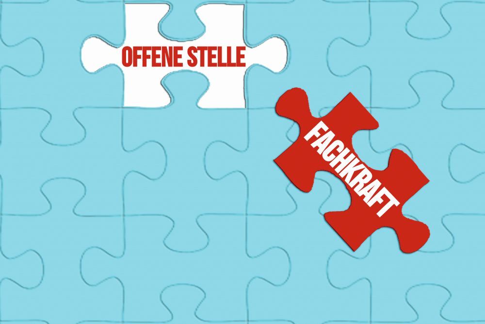 Puzzle Offene Stelle Jobangebot