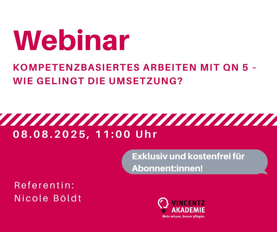 Webinar: Kompetenzbasiertes Arbeiten mit QN 5 – Wie gelingt die Umsetzung?