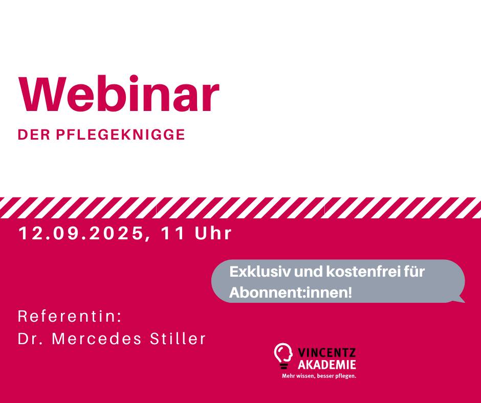 Webinar: Der Pflegeknigge