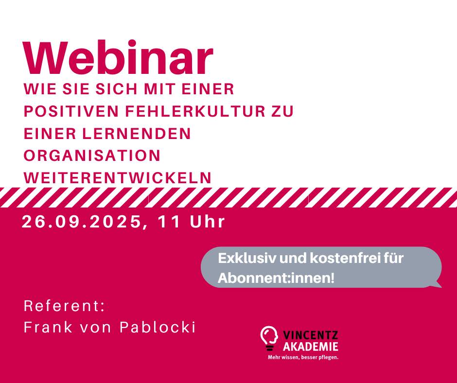 Webinar: Positive Fehlerkultur - Schlüssel zur lernenden Organisation