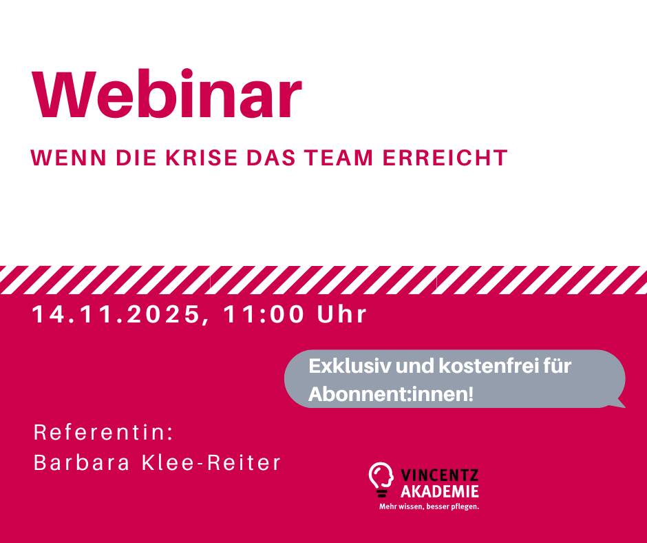 Webinar: Wenn die Krise das Team erreicht - Auswirkungen analysieren und Lösungen umsetzen