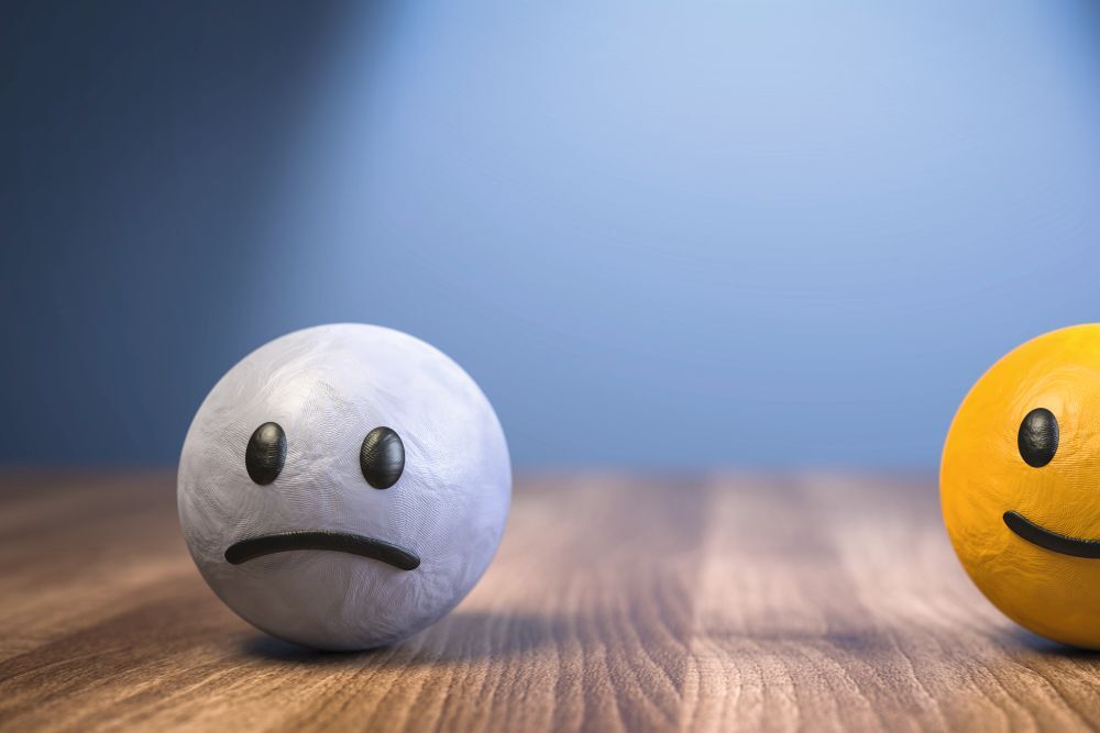 trauriges Smiley