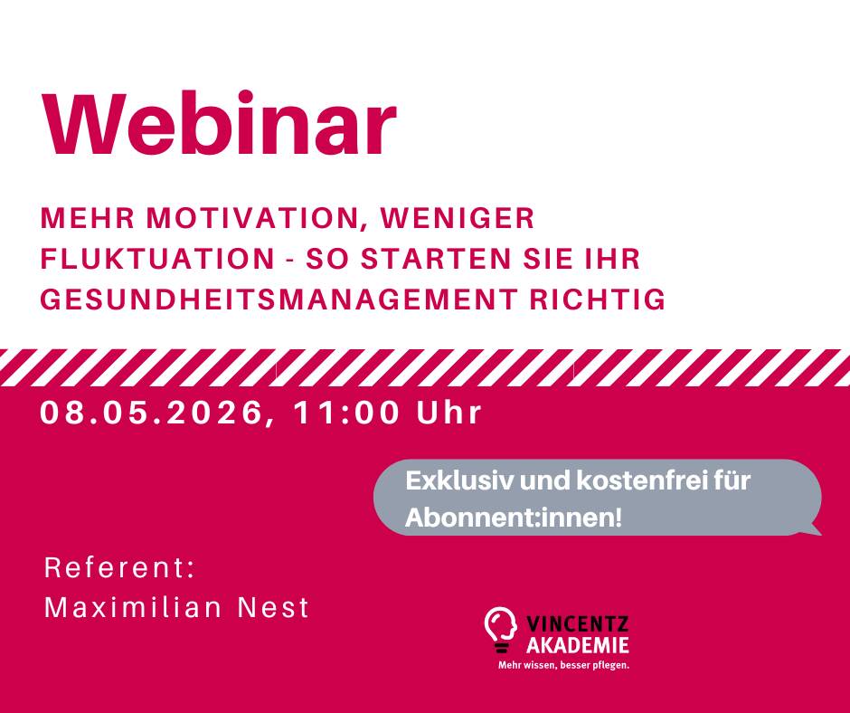Webinar: Mehr Motivation, weniger Fluktuation - So starten Sie Ihr Gesundheitsmanagement richtig