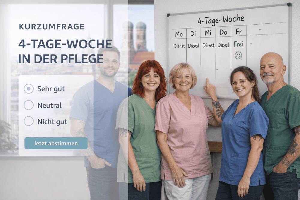 Kurzumfrage: Passt eine Vier-Tage-Woche zu euren aktuellen Bedürfnissen?