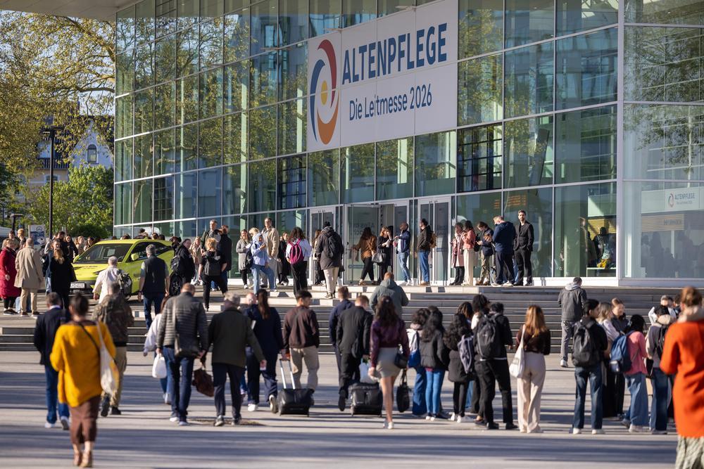 Messehallen ALTENPFLEGE 2026 in Essen von außen