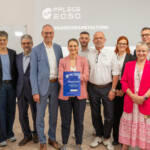 v.l. Dr. Thomas Wittenberg, Martina Simon, Prof. Dr. Heinz Rothgang, Bernhard Seidenath MdL, Bayer. Staatsministerin Judith Gerlach, Stephan Schoeneich, Holger Jantsch, Freya-Viola Walburg, Elisabeth Scharfenberg, Rémi Boyer, Christian Gharieb, Viola Baumgärtner