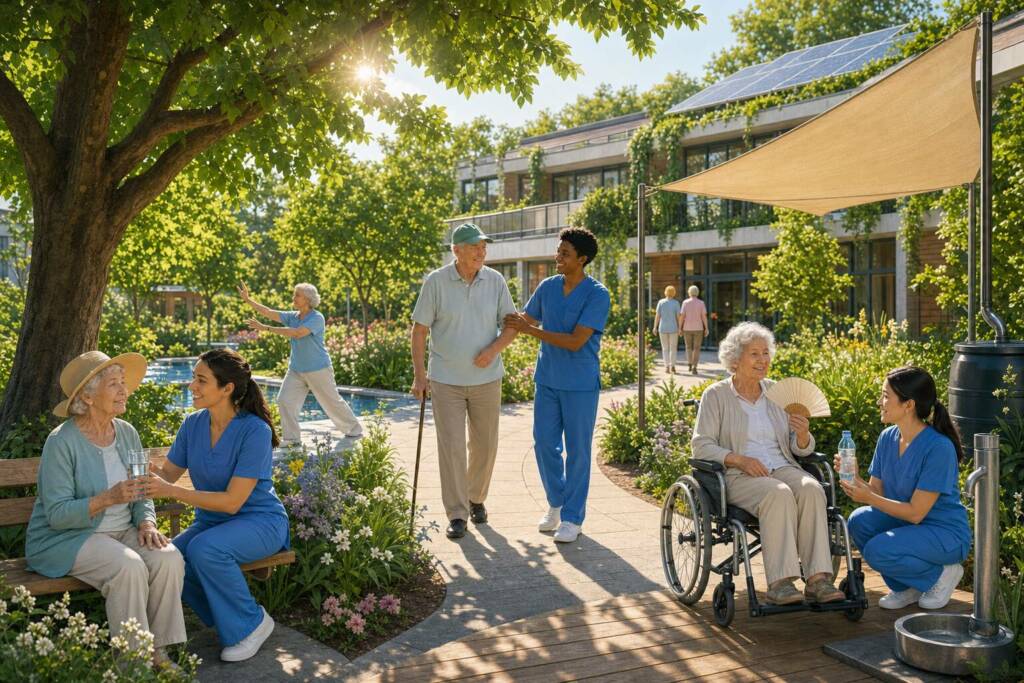 Die BAGSO startet ein Modellprojekt in fünf Kommunen mit dem Ziel der Gesundheitsförderung für Ältere angesichts des Klimawandels.