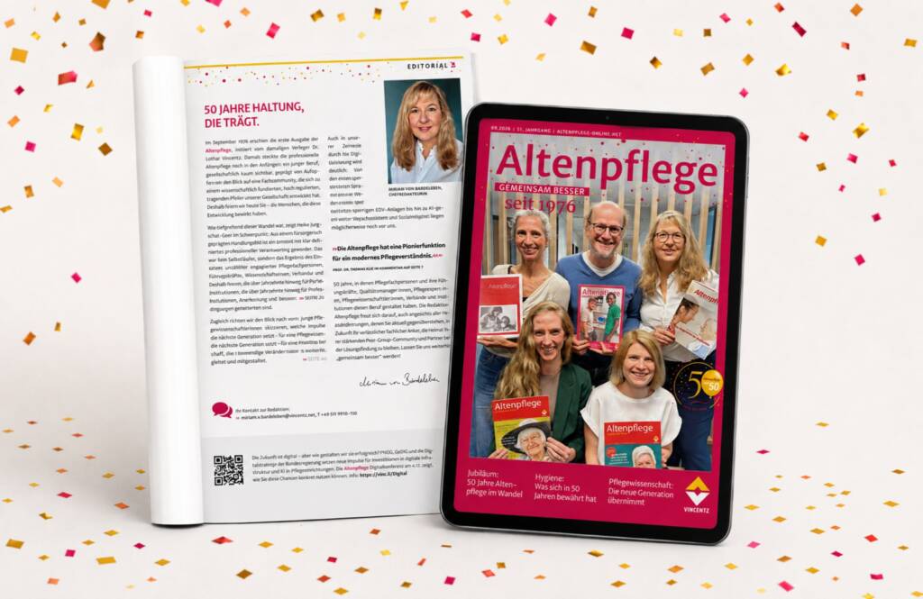 50 Jahre Pflegewissenschaft haben die Pflege geprägt.