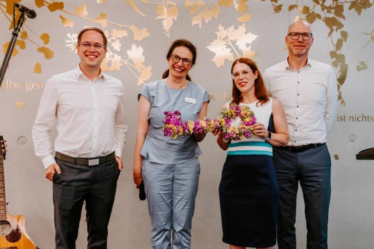 Jan Weinmann, Elke Eckardt, Judith Schoch, Frank Maier v.l.n.r