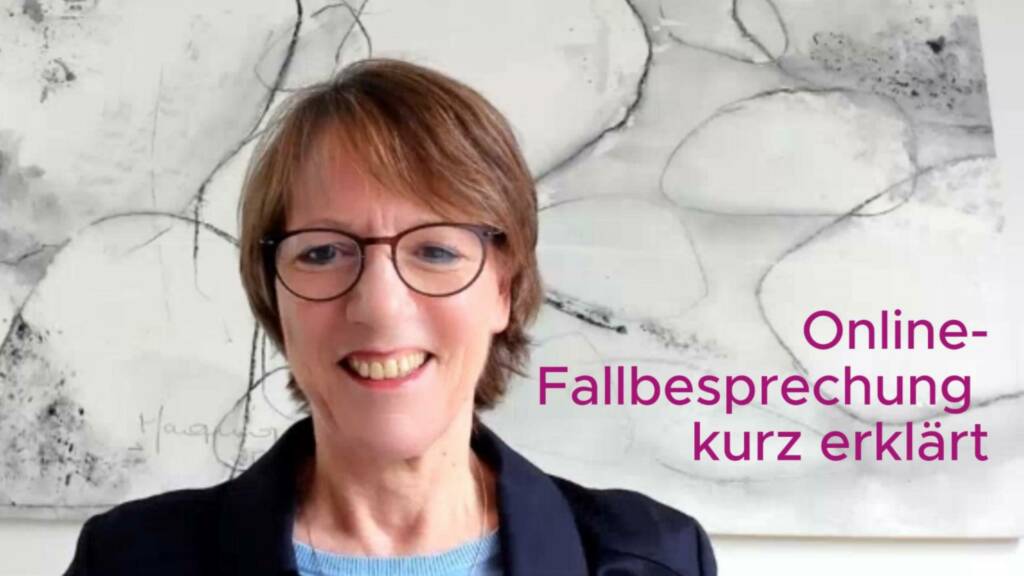 Barbara Klee-Reiter lädt ein zur Online-Fallbesprechung