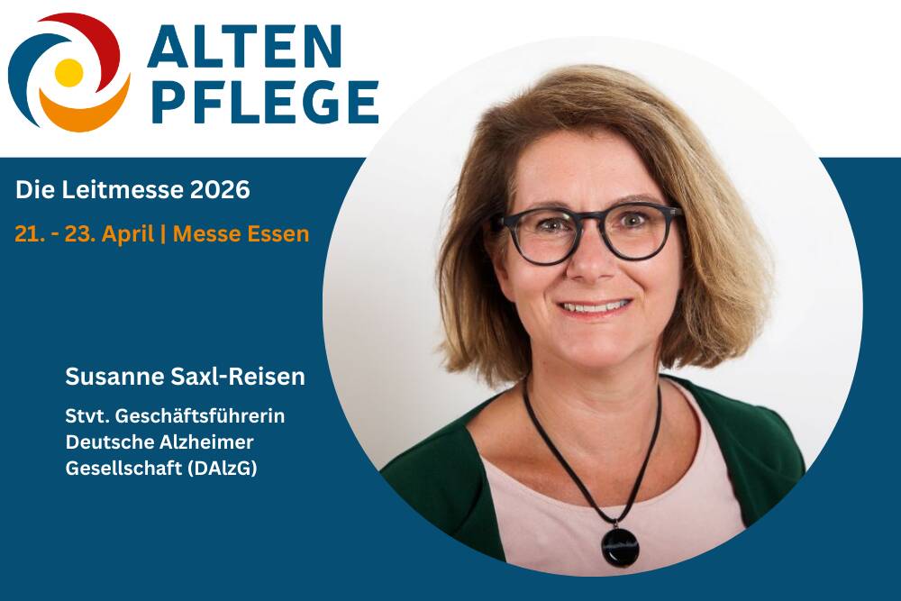 Stellvertretende Geschäftsführerin der Deutschen Alzheimer Gesellschaft e.V. Selbsthilfe Demenz, Berlin, www.deutsche-alzheimer.de